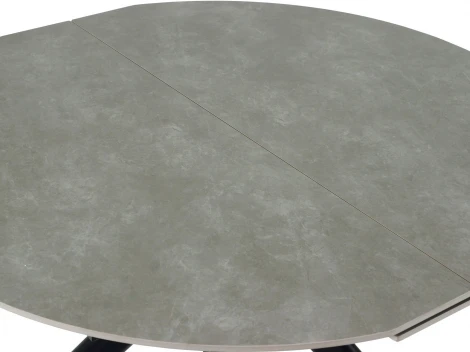 Раздвижной обеденный стол Boddy ОГОГО Обстановочка! (Керамика/Черный,Темно-серый) арт.926796