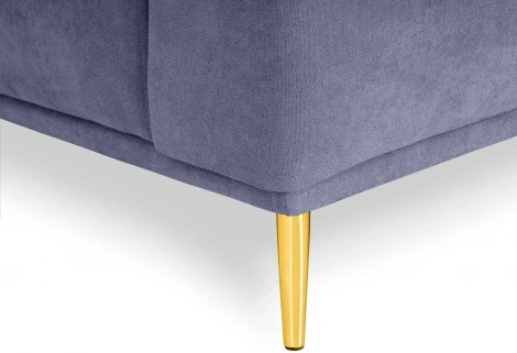 Диван Portofino 2-х местный ОГОГО (арт.604095), (Рогожка/Сиреневый)