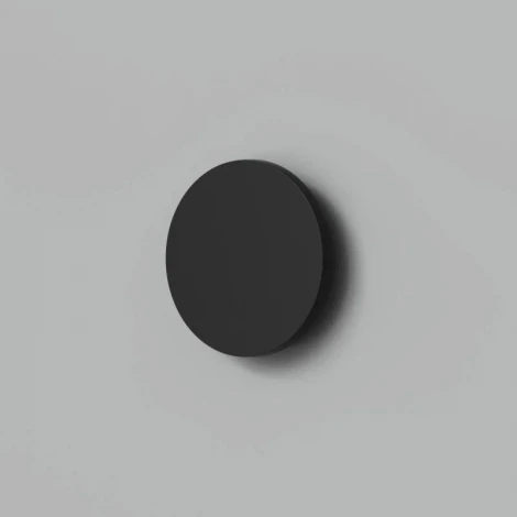 Настенный уличный светильник Denkirs Alta DK9780-BK (LED, 220V, круглые, IP65)