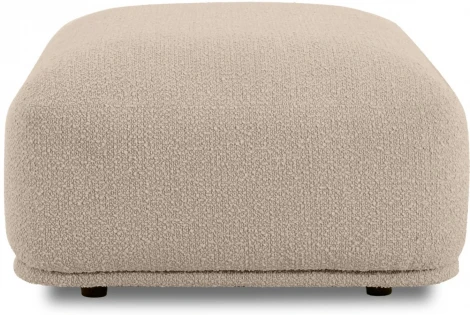 Пуф прямоугольный Fabro ОГОГО (арт.855372), (Ткань,Букле/Бежевый)