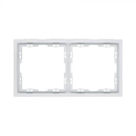 Рамка 2-постовая белый глянцевый Kollinger Eclipse EC2WG