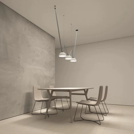 Комплект ременной трековой системы Denkirs Belty Set DK55SET01-02-DB (LED, 48V)