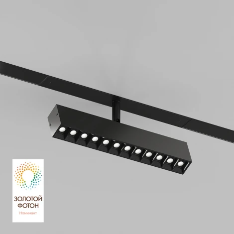 Трековый светильник Downlight Denkirs Smart DK8006-BK (LED, 220V, пульт управления)