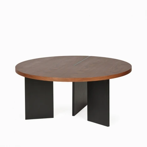 Журнальный столик Walnut Grove диаметр 80 COSMO арт.CT-0170A