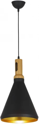 Подвесной светильник Lumina Deco Loffia LDP 7867 BK+GD