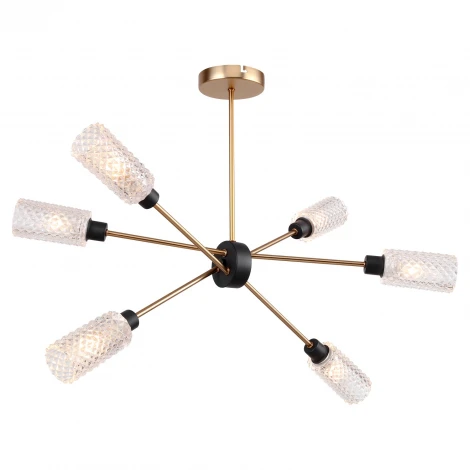 Потолочная люстра на штанге Lussole Lgo Ouachita GRLSP-8277 (220V, IP21)