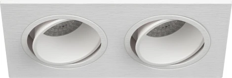 Встраиваемый точечный светильник ЭРА KL90-2 WH (12V)