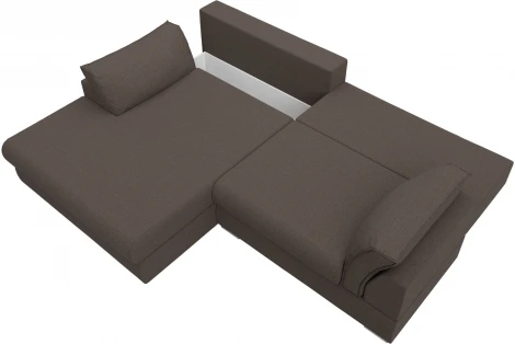 Диван угловой Пекин угол левый Лига Диванов (Рогожка) арт.122946L