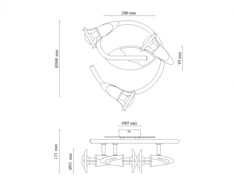 Спот Globo LORD 5438-3