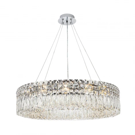 Подвесная люстра хрустальная Modelux ML.7084.800 CR