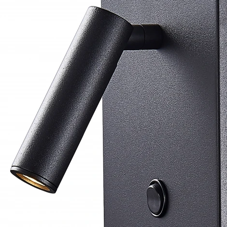 Настенный светильник с беспроводным ЗУ и полкой Mantra Zanzibar 6752 (LED, 220V, выключатель)