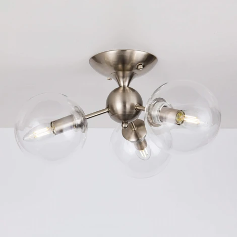 Потолочная люстра Citilux Томми CL102131 (220V, шарики, молекулы)