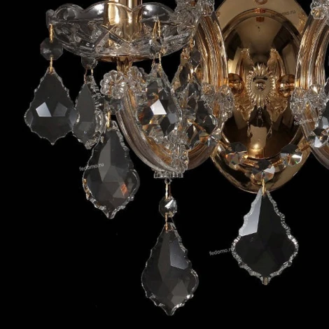 Crystal Lux Ines AP2 GOLD/AMBER