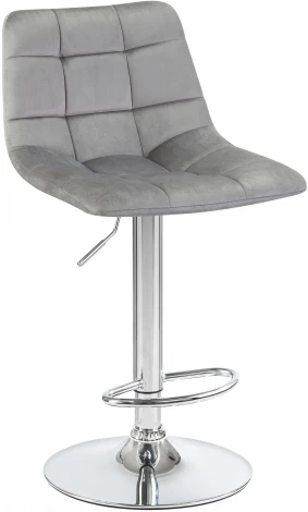 Стул барный TAILOR (серый велюр (MJ9-75))