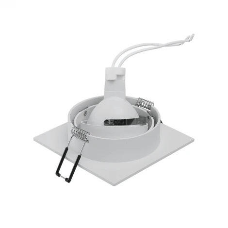 Встраиваемый светильник под лампу GU5.3 белый Wolta Alto WDL-GU5.3/01W-S