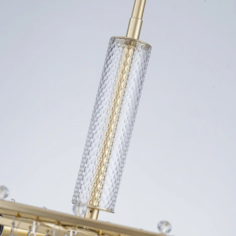 Потолочная люстра на штанге Favourite Fringe 4762-9P