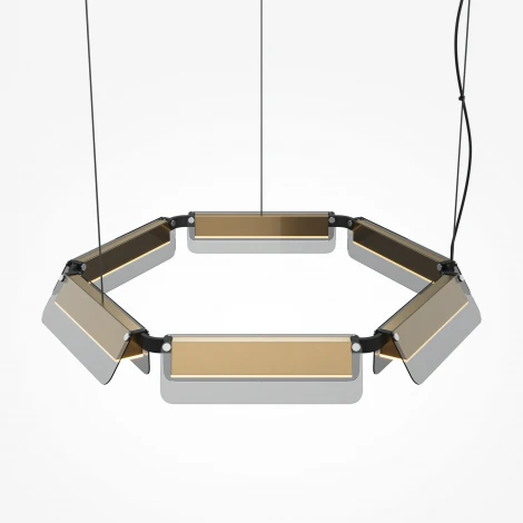 Подвесной светильник Maytoni Flat MOD296PL-L40BS3K (LED, 220V, на тросе)