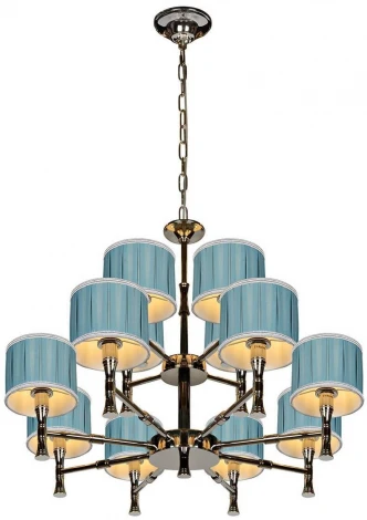 Подвесная люстра ярусная iLamp Arcadia 85095/8+4 CR (220V, на цепи)