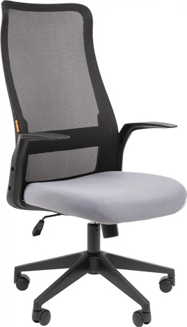Компьютерное кресло CHAIRMAN 573 (Пластик,Ткань,Сетка/Серый)