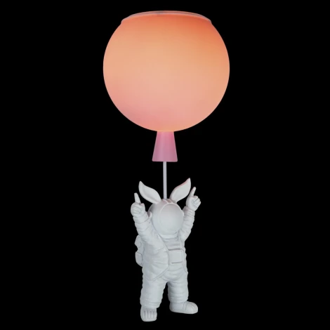 Подвесной светильник Loft IT Cosmo 10044/200 Pink (для детской, 220V, шар, фигура человека, космос)