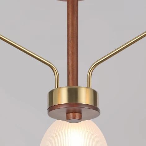 Потолочная люстра на штанге ILLUMICO IL0286-3C-79 BR (220V)