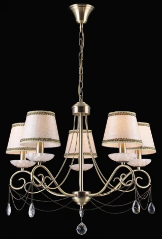 Подвесная люстра Natali Kovaltseva Malaga 70026-5C ANTIQUE