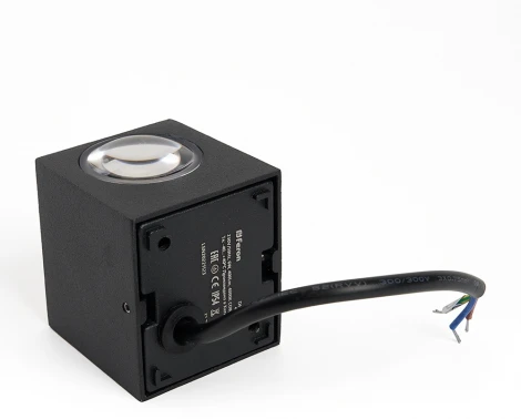 Архитектурная подсветка Feron Корфу 48482 DH054, 6W, 400Lm, 4000K, черный Бостон (LED, 220V, IP54)