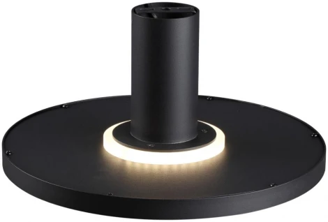 Настенно-потолочный светильник Odeon Light Stoflake 5078/45L черн./серо-беж./металл/натур.камень/акрил LED 45W 3000K (220V, круглые)