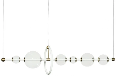 Подвесной светильник Loft It Alpha 10126/1200 (LED, 220V, на тросе, шар, кольцо)