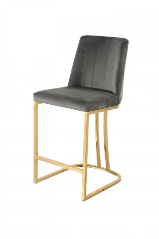 Стул барный IST-CASA Пресли DX-2296-1.1, серый