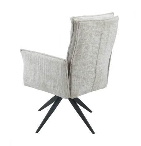 Стул DikLine 6824 тк. Бежевая 709-2, опоры черные поворотный 00-00076087