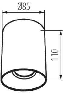 Точечный светильник Kanlux RITI 27567 (220V, круглые)
