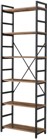 Стеллаж ESF S06/МДФ,Металл