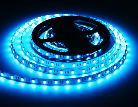 Светодиодная лента RGB с дневным белым светом Ambrella Illumination Led Strip 24V GS4402 5050 60Led /10W m/ 24V IP20 RGBW+4500K 5m