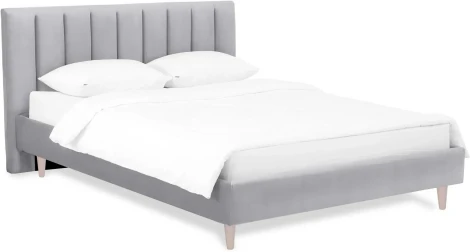 Кровать Queen II Sofia L 1600 ОГОГО (арт.577469), (Ткань/Серый)