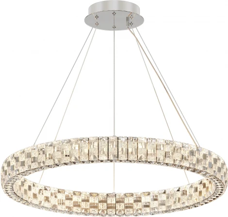 Модерн Maytoni Castello MOD335PL-L40CH3K (LED, 220V, на тросе, кольцо)