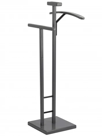 Вешалка костюмная ГАЛАНТ 340 черный/ серый графит от фабрики Mebelik