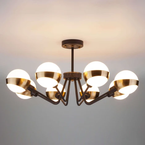 Потолочная люстра Eurosvet Jasper 70093/8 черный