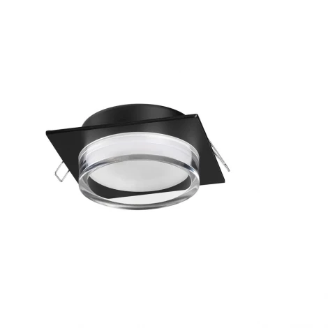 Светильник встраиваемый Novotech Gem 371028 черный IP20 GX53 12Вт 220-240V