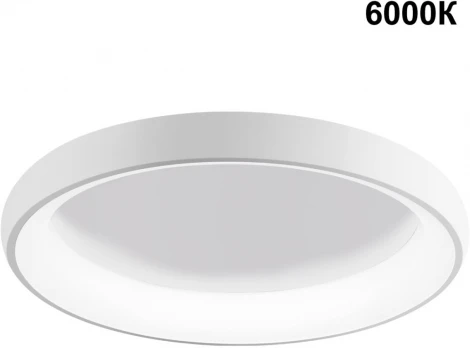 Светильник накладной диммируемый, с пультом ДУ (2.4G) LED 60W Fold 359033 OVER Novotech (регулировка яркости, 220V, круглые)