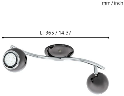 Спот на штанге Eglo Bimeda 31006 (220V, шарики)