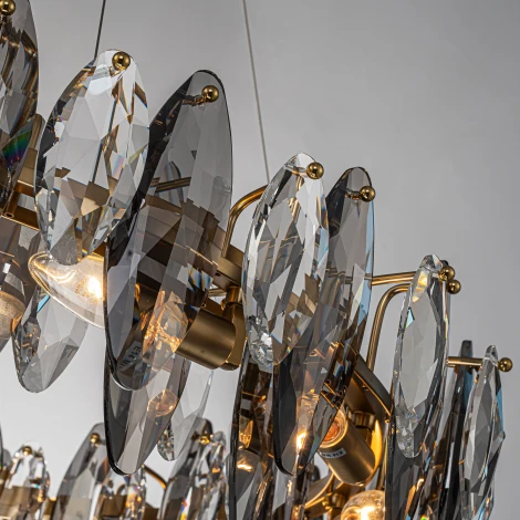 Подвесная люстра Favourite Glans 4303-12P (220V, на тросе)