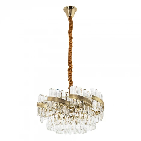 Подвесная люстра хрустальная Modelux MODELUX ML.750.9 GD