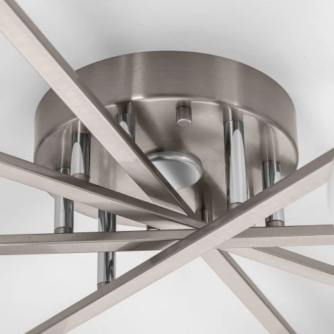 Потолочная люстра RGB на штанге Citilux Atman Smart CL226A181 (LED, 220V, голосовое управление, пульт управления, управление смартфоном, умный дом - Алиса, Маруся, Салют)