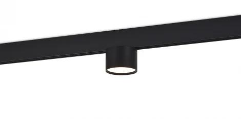 Трековый светильник низковольтный светодиодный Donolux Moon DL20305NW10BDIM 10Вт 48V 549Лм 4000К диммируемый черный