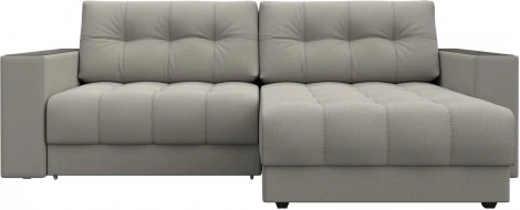 Диван угловой с декором Лига-049 НПБ Лига Диванов (Рогожка) арт.128450