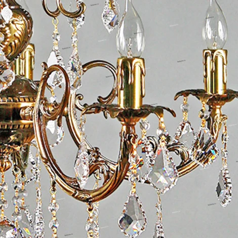 Ambiente by Brizzi Alicante 8888/5 PB Leaf Crystal
