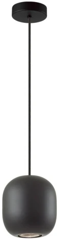 Подвесной светильник Odeon Light Cocoon 5060/1BA PENDANT черный/металл GU10 LED 4W (220V, на проводе)