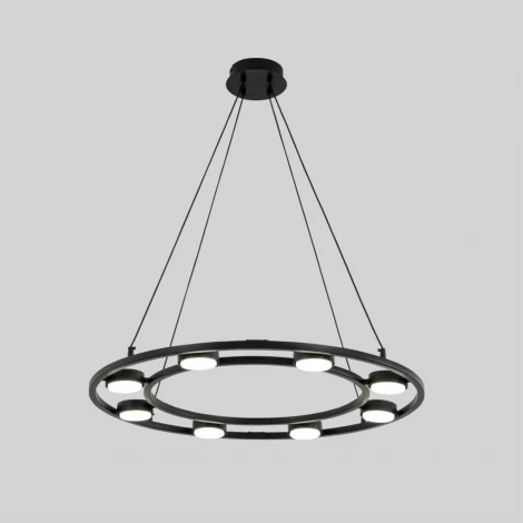 Подвесной светильник Lumion Torina 8340/8 черный, металл LED GX53 8*7W 220V (на тросе)