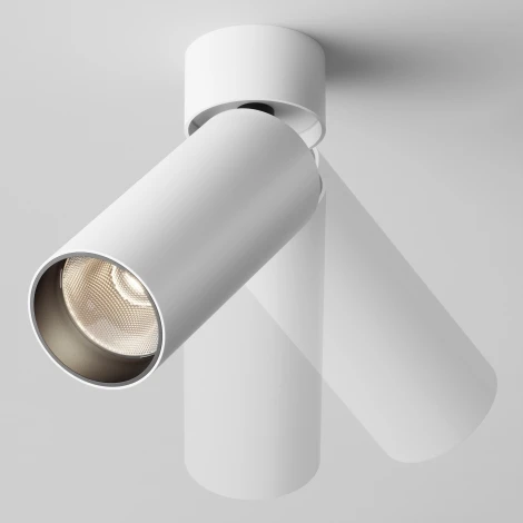 Накладной потолочный светильник FOCUS LED 3000K 1x12Вт 50° Maytoni Technical C055CL-L12W3K-W-W (220V, круглые)